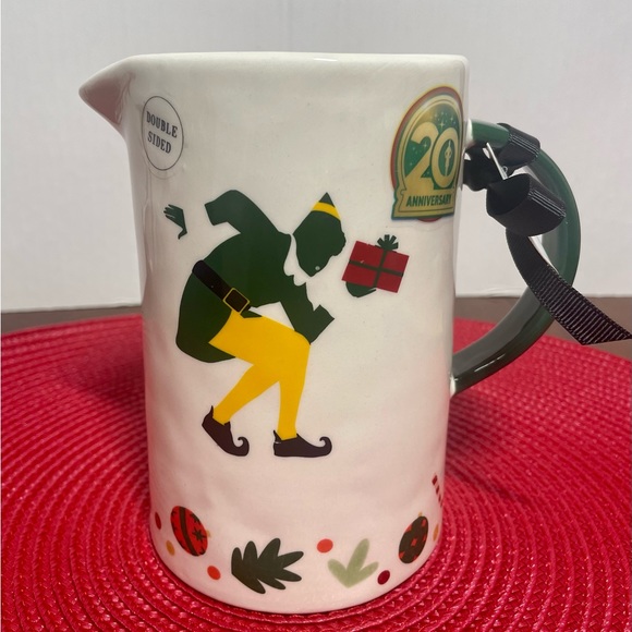 Rae Dunn Buddy the Elf 20th Anniversary Maple Syrup Pitcher. - Picture 2 of 9